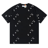 Swimming Man Logo-Print T-Shirt
