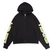 Spring Gardens Zip Hoodie Black