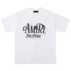 Logo crystal-embellished cotton T-shirt