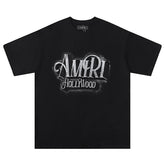 Logo crystal-embellished cotton T-shirt