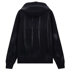 Faded-Effect Hoodie