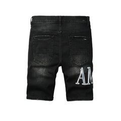 Denim shorts A6005