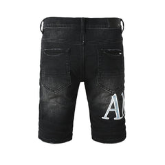 Denim shorts A6005