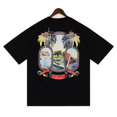 MA Paradise Logo-Print Cotton-Jersey T-Shirts