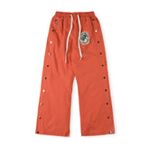 Hooded Track Pants “Orange”