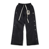 Hooded Track Pants “Black”