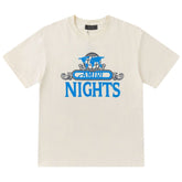 Nights Cotton Crewneck T-Shirts