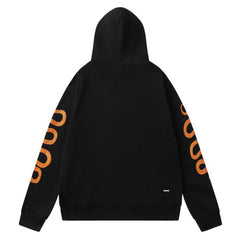 snake-print Hoodie