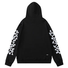 Stacked Bones Hoodies