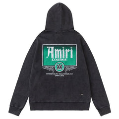Lounge Crystal Embellished Cotton Graphic Hoodie