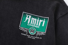 Lounge Crystal Embellished Cotton Graphic Hoodie