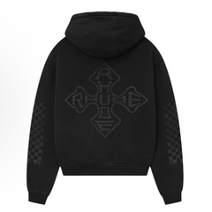 Cross-Logo Hoodie