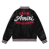 Club Leather Varsity Jacket