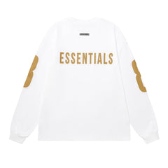 Print Letter Long-Sleeve T-Shirt #1935