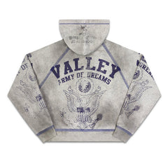 Letter Pattern Hoodie #V6095
