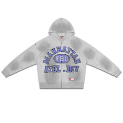 Letter Pattern Hoodie #V6099