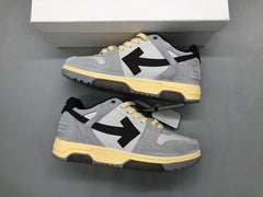 OFF-WHITE Out Of Office OOO Light Grey Black