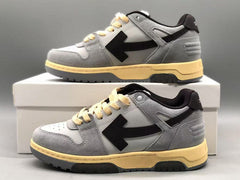OFF-WHITE Out Of Office OOO Light Grey Black
