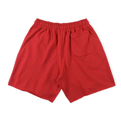 Letter Print Casual Five-Point Shorts