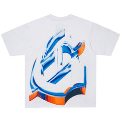 Graphic-Print Boxy-Fit T-Shirt