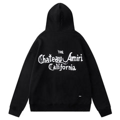Detail Zip-up Hoodie
