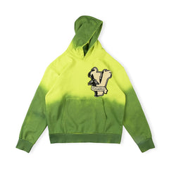 Embroidered Patch Logo Hoodie