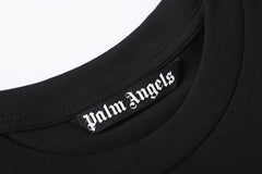 Flame-Print Crew-neck T-Shirt