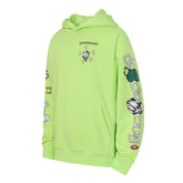 CH Letter Cross Pattern Hoodie #L3122