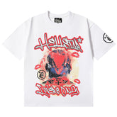 Letter Printed T-Shirt White