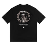 CH Cross Pattern T-shirt #Y56