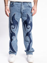 MODP Tribal Patched Jeans