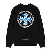 Letter Cross Pattern Sweatshirt #P09