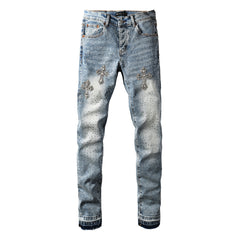 Crystal Diamond Jeans #9132