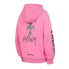 CH Letter Cross Pattern Hoodie #L3192