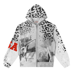 Letter Pattern Hoodie #V6076