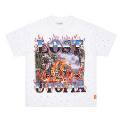 Lost Utopia Burning Flame Tee