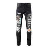 Patchwork Jeans #1323