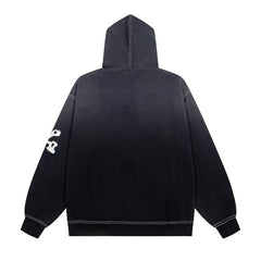 Letter Pattern Hoodie #VA06