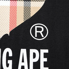 Plaid Head by Bathing Tee