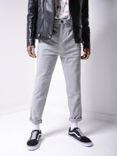 MODP Grey Roll Up Ankle Pants