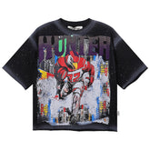 Boys Hunter Rhinestone Cropped Tee