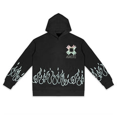 Letter Pattern Hoodie #V5899