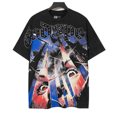 Face Pattern T-shirt #G6197