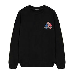 Letter Cross Pattern Sweatshirt #P02