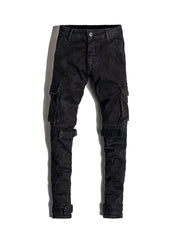 MODP Black Skinny Cargo Pants