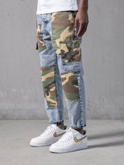 MODP Not Exactly Camo Jeans