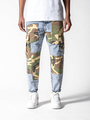 MODP Not Exactly Camo Jeans