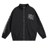 Rhinestone Nylon Jacket
