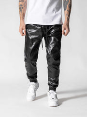 MODP Waxed Black Pants