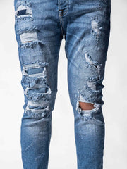 MODP Distressed Denim Jeans